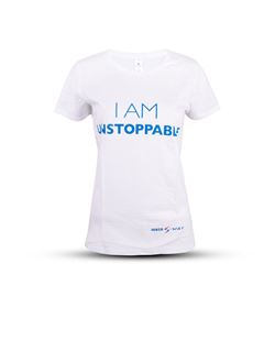 Image of Woman T-shirt "Unstoppable"