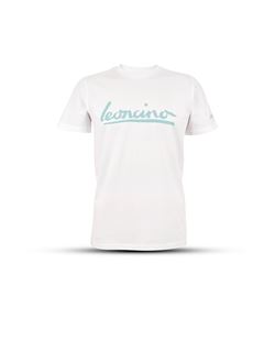 Bild von White Unisex T-shirt, Iveco Leoncino